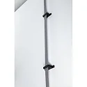 Paulmann bæltestropp holder ULine - STRAP HOLDER / STRAIGHT FIXTURE isoleret, mekanisk, sæt med 2, lige, sort mat