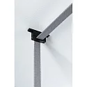 Paulmann bæltestropp holder ULine - STRAP HOLDER / STRAIGHT FIXTURE isoleret, mekanisk, sæt med 2, lige, sort mat