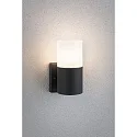 Paulmann Udendørs wall luminaire TUBS cylindrisk, omskiftelig E27 IP44, grå, mat