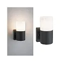 Paulmann Udendørs wall luminaire TUBS cylindrisk, omskiftelig E27 IP44, grå, mat