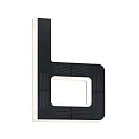 Belyst husnummer IP44, sort 