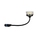 Paulmann floor recessed luminaire PLUG & SHINE FLOOR INSECT / Ø 7CM insect friendly IP67, silver