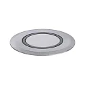 Paulmann Gulvindbygningslampe LED GOLD LIGHT RING Ø 5CM stiv, passabel, omskiftelig, insektvenlig IP67, aluminium børstet 