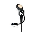 Jordspydslampe PLUG&SHINE STING LED IP67, antracit