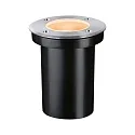 floor recessed luminaire GOLD LIGHT Ø 110MM rigid, passable, insect friendly GU10 IP65, stainless steel brushed 