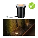 Paulmann floor recessed luminaire GOLD LIGHT Ø 110MM rigid, passable, insect friendly GU10 IP65, stainless steel brushed 