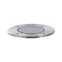 Paulmann floor recessed luminaire GOLD LIGHT Ø 110MM rigid, passable, insect friendly GU10 IP65, stainless steel brushed 