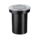 Paulmann floor recessed luminaire GOLD LIGHT Ø 110MM rigid, passable, insect friendly GU10 IP65, stainless steel brushed 