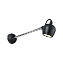 Udendørs wall luminaire KIKOLO RGBW, ZigBee styrbar LED IP65, antracit dæmpbar