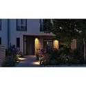 outdoor wall luminaire KIMU switchable, cardanic swivelling, insect friendly IP44, anthracite 