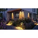Paulmann bollard light KIMU 2 SPOT 2 flames, switchable, cardanic swivelling, insect friendly IP44, anthracite 