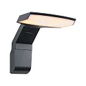 Paulmann Udendørs wall luminaire ZERENA med sensor, insektvenlig, havluftbestandig IP44, antracit 
