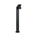Paulmann bollard lamp CUFF PIR with sensor IP44, anthracite, transparent 