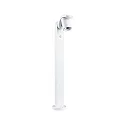 Paulmann bollard lamp CUFF PIR with sensor IP44, transparent, white 
