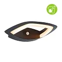 Paulmann Udendørs wall luminaire AKENA PIR med sensor, insektvenlig, havluftbestandig IP44, antracit 