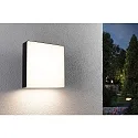 outdoor wall luminaire AZALENA PIR with sensor IP44, anthracite, transparent 