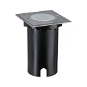 Paulmann floor recessed luminaire FLOOR RGBW square, ZigBee controllable IP67, black dimmable