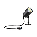 Paulmann Jordspydslampe PLUG&SHINE SHIRA RGBW, ZigBee styrbar LED IP65, antracit dæmpbar