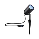 Paulmann Jordspydslampe PLUG&SHINE SHIRA RGBW, ZigBee styrbar LED IP65, antracit dæmpbar