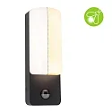 Paulmann Udendørs wall luminaire BONNIE PIR med sensor, insektvenlig, havluftbestandig IP44, antracit 