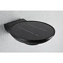 Paulmann Solar væglampe BOROLA PIR med sensor IP44, antracit, gennemsigtig 