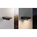 Paulmann Solar væglampe BOROLA PIR med sensor IP44, antracit, gennemsigtig 