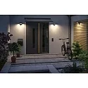 Paulmann Solar væglampe BOROLA PIR med sensor IP44, antracit, gennemsigtig 