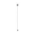 Tilbehør til 2-Faset skinnesystem VARI LINE Wire ophæng, maks. 2000mm, 230V, børstet aluminium