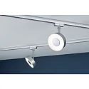 1-Faset LED Downlight URAIL CIRCLE LED Spot, 1x5W, 230V, chrom matt