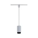 1-phase pendant luminaire URAIL CORUS E27, chrome matt
