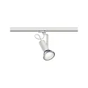 Skinne spot APOL II justerbar E27, hvid