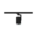 Paulmann Skinne spot PRORAIL3 SPOT ASTHENE cylindrisk, justerbar E27, sort
