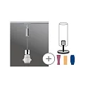 Paulmann Paulmann URail 2Easy Basic Pendulum, ekskl. lyskilde, maks. 20W E27, chrom matt