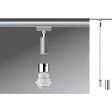 Paulmann Paulmann URail 2Easy Basic Pendulum, ekskl. lyskilde, maks. 20W E27, chrom matt