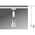 Paulmann URail 2Easy Basic Pendelum, excl. lamp, max. 20W E27, chrome matt