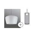 Paulmann Paulmann URail 2Easy Metal skærm Pom, maks. 20W, hvid matt