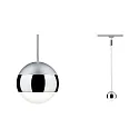 Paulmann Paulmann URail LED Pendulum Capsule II, 6W, dæmpbar, chrom matt