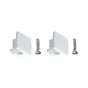 Paulmann URail Endekappe 2-pak, hvid