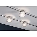 Paulmann Paulmann URail Ceiling Topa Dot 5,2W chrom/klar/satin 230V
