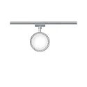 Paulmann spot URAIL HEMI LED rotatable, tiltable, switchable, chrome matt 