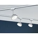 Paulmann spot URAIL HEMI LED rotatable, tiltable, switchable, chrome matt 