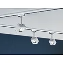 Paulmann Spot URAIL CUBE LED, chrom, chrom mat