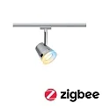 Paulmann Spot URAIL CONE tunable white, ZigBee styrbar GU10, chrom, chrom mat dæmpbar