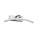 Paulmann picture lamp BENTO small, half round, tiltable IP20, brushed aluminium 
