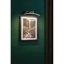 Paulmann Billede lampe BENTO lille, halvrund, vipbar IP20, gammel messing 
