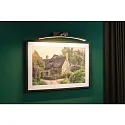 Paulmann Billede lampe BENTO stor, halvrund, vipbar IP20, gammel messing 