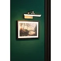 picture lamp RENAN small, square, tiltable IP20, antique brass 