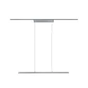 1-faset pendul URAIL ZIGBEE LENTO tunable white, ZigBee styrbar LED IP20, chrom mat dæmpbar