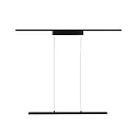 1-faset pendul URAIL ZIGBEE LENTO tunable white, ZigBee styrbar LED, sort mat dæmpbar