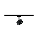 Paulmann 1-faset spot URAIL CIRCLE LED IP20, sort mat dæmpbar